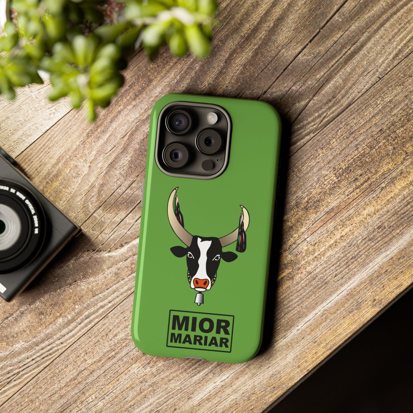 Cow Print Phone Case, Tough Cases for Animal Lovers, Fun Gift for Birthdays, Unique Accessories, Cute Cow Design