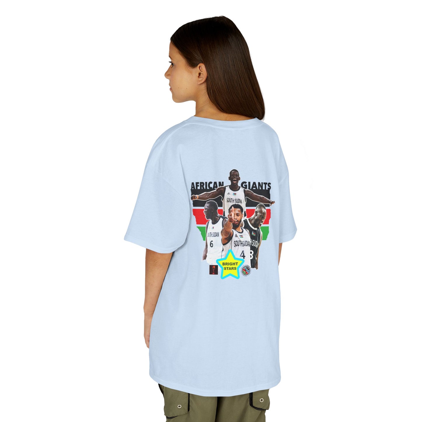 African Giants Kids Tee - Celebration of Culture, Custom Tee, Sports Fan Shirt, Gift for Young Athletes, African Pride Apparel
