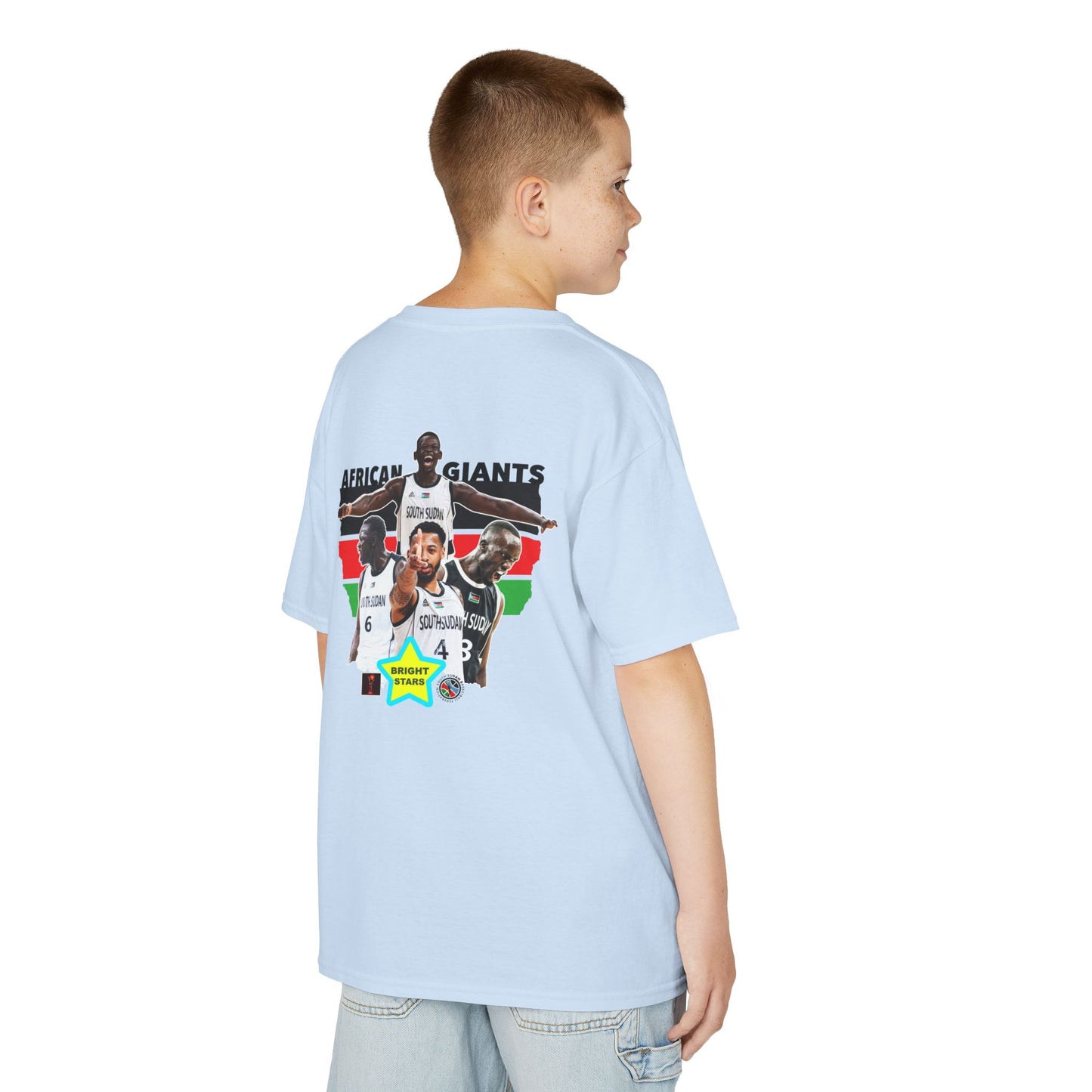 African Giants Kids Tee - Celebration of Culture, Custom Tee, Sports Fan Shirt, Gift for Young Athletes, African Pride Apparel