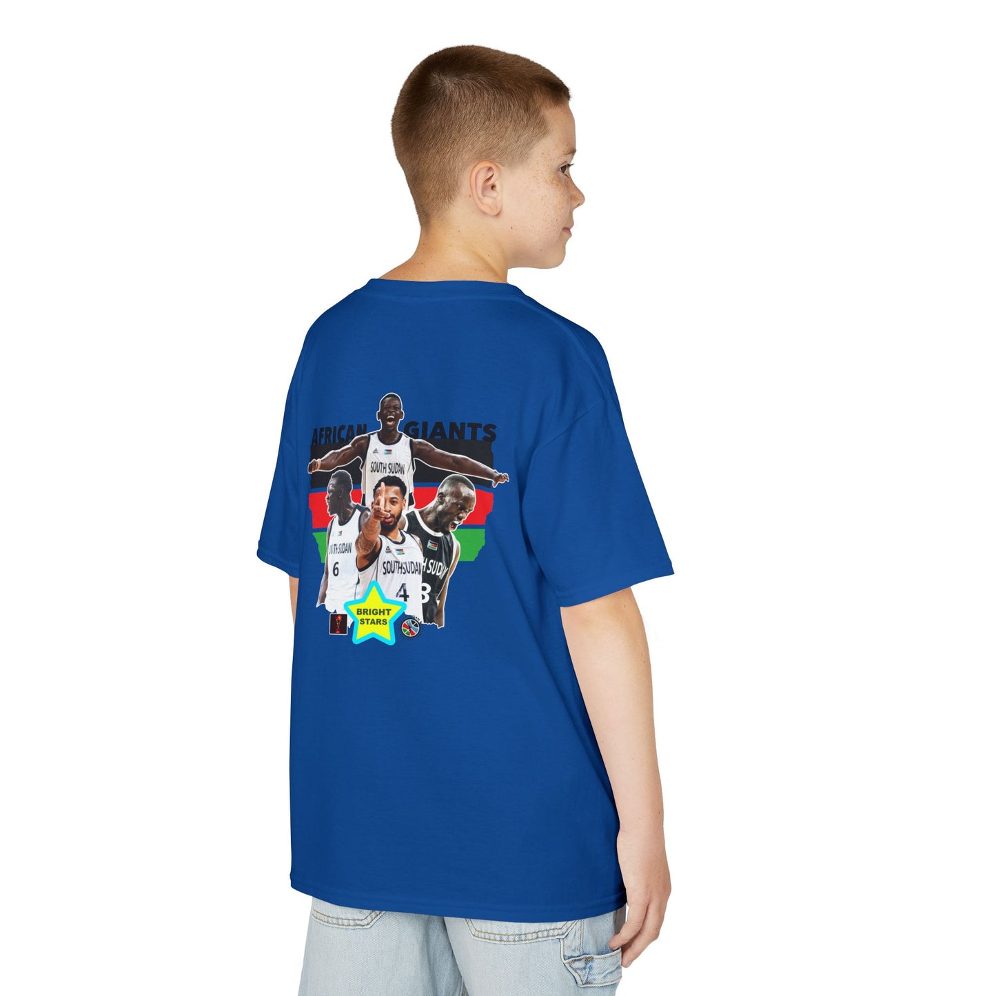 African Giants Kids Tee - Celebration of Culture, Custom Tee, Sports Fan Shirt, Gift for Young Athletes, African Pride Apparel