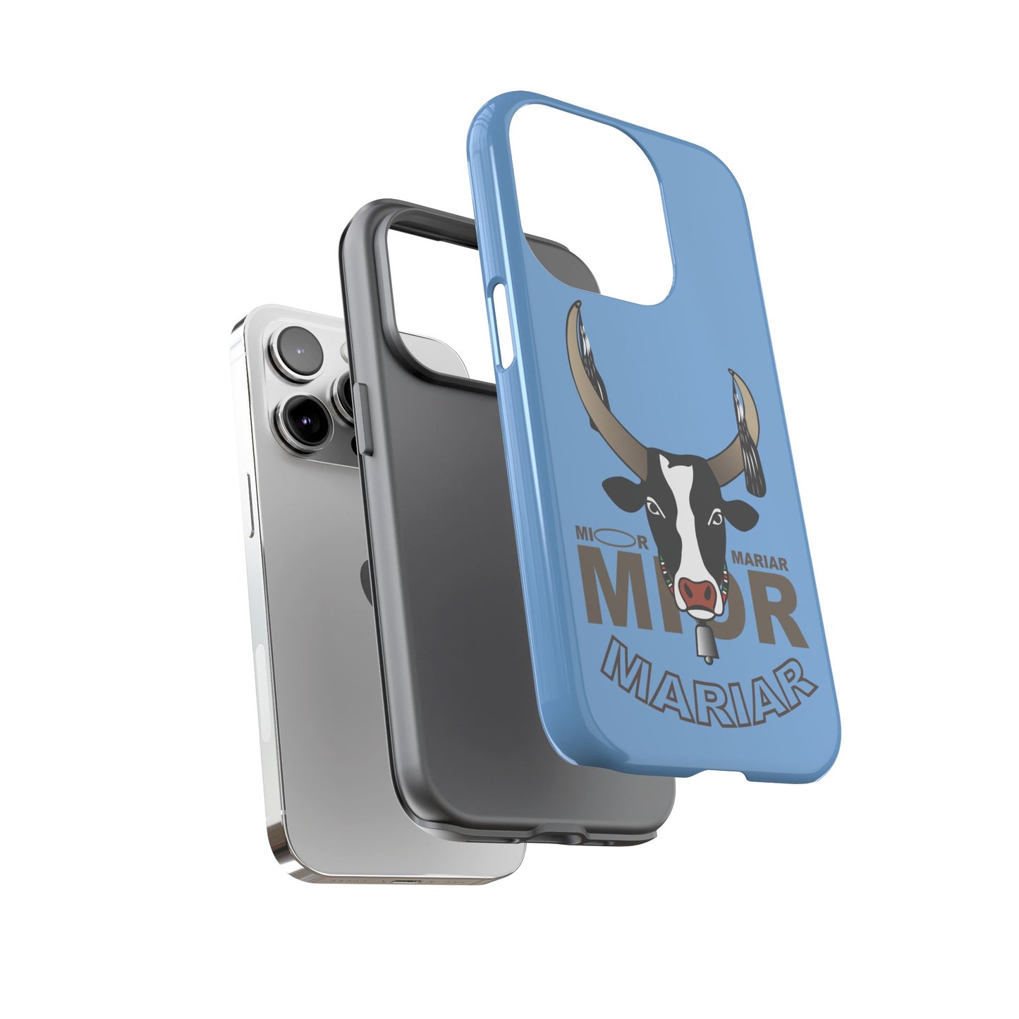 Cow Print Phone Case, Tough Cases for Animal Lovers, Cute Cow Phone Cover, Gifts for Farmers, Fun Cow Art Accessories
