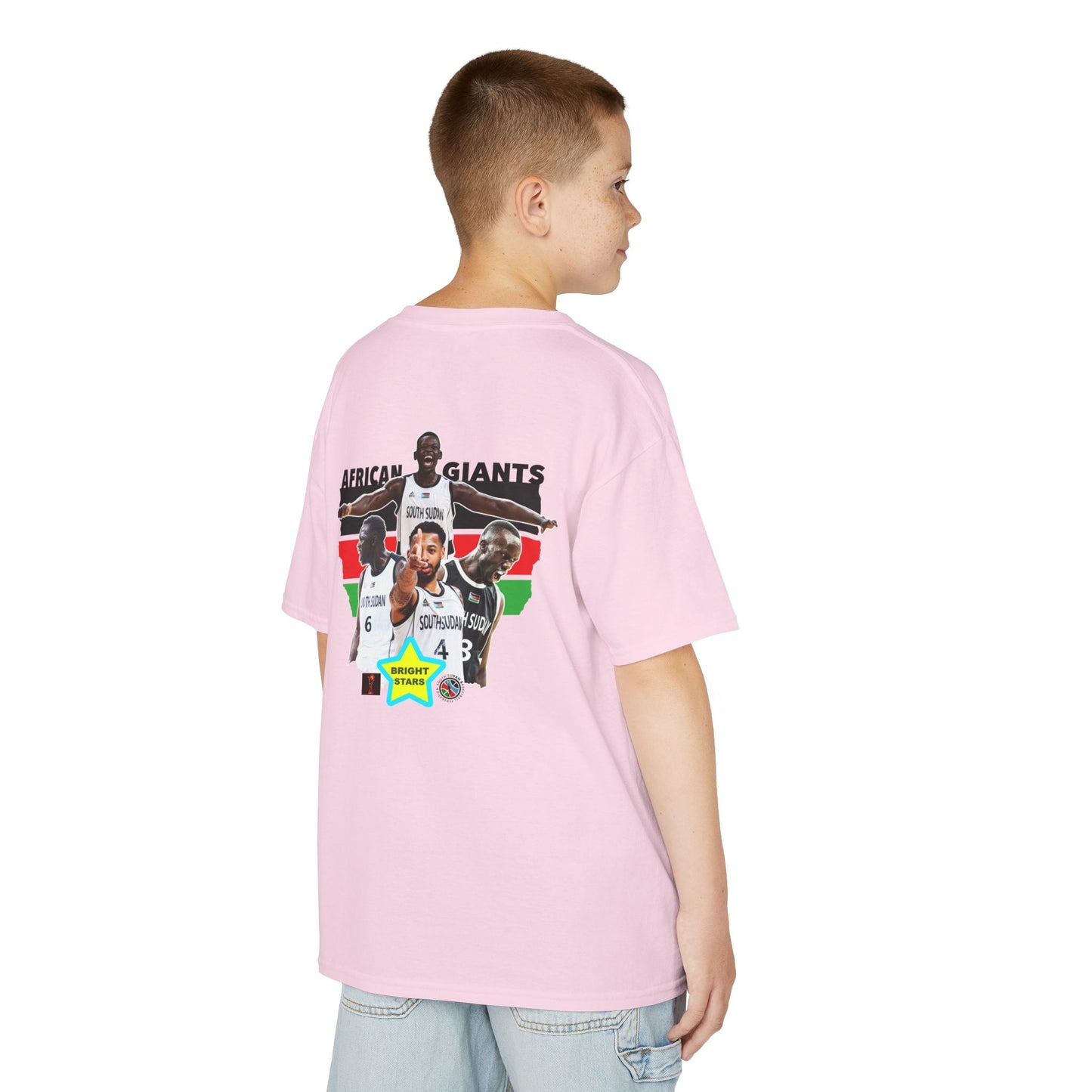 African Giants Kids Tee - Celebration of Culture, Custom Tee, Sports Fan Shirt, Gift for Young Athletes, African Pride Apparel