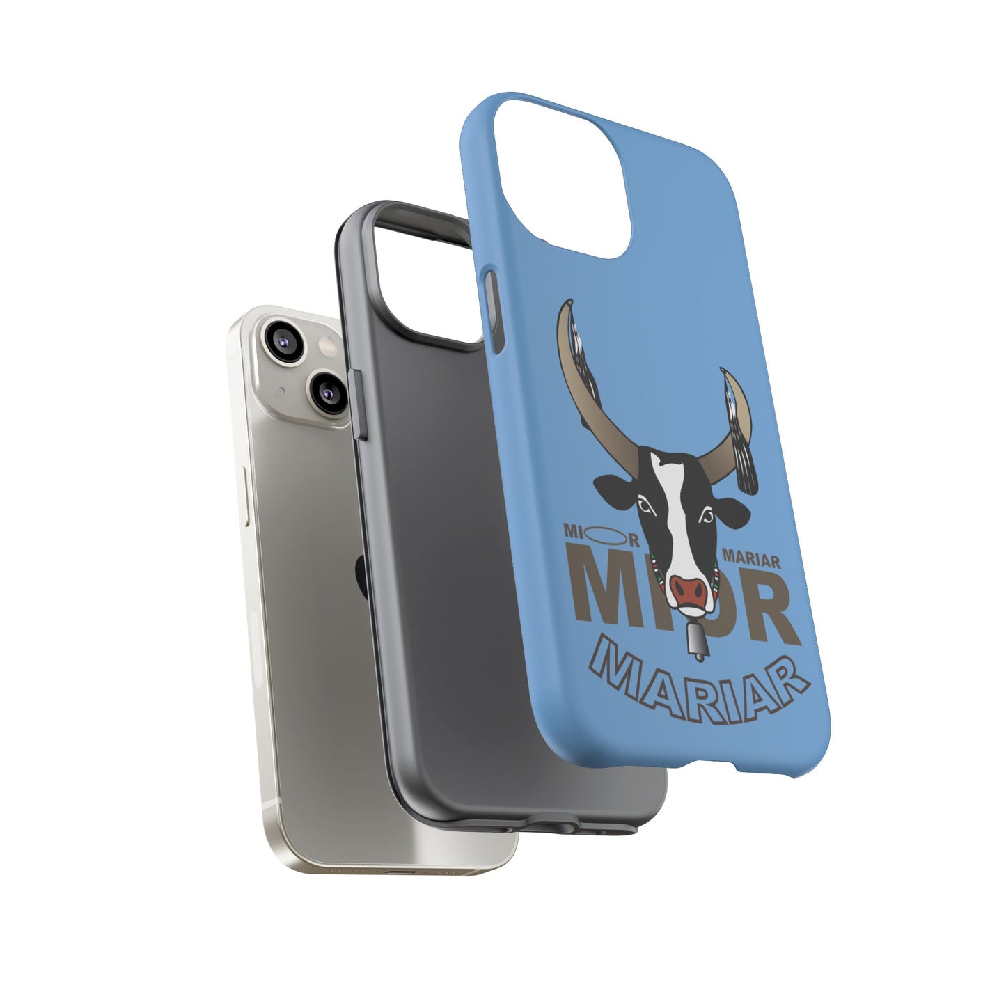Cow Print Phone Case, Tough Cases for Animal Lovers, Cute Cow Phone Cover, Gifts for Farmers, Fun Cow Art Accessories