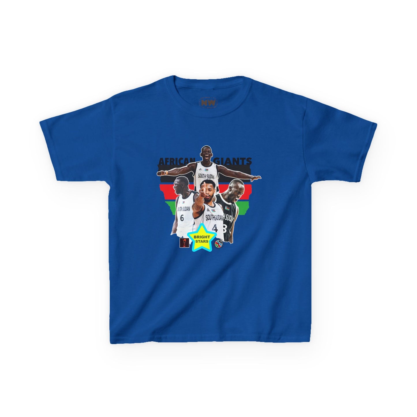 African Giants Kids Tee - Celebration of Culture, Custom Tee, Sports Fan Shirt, Gift for Young Athletes, African Pride Apparel