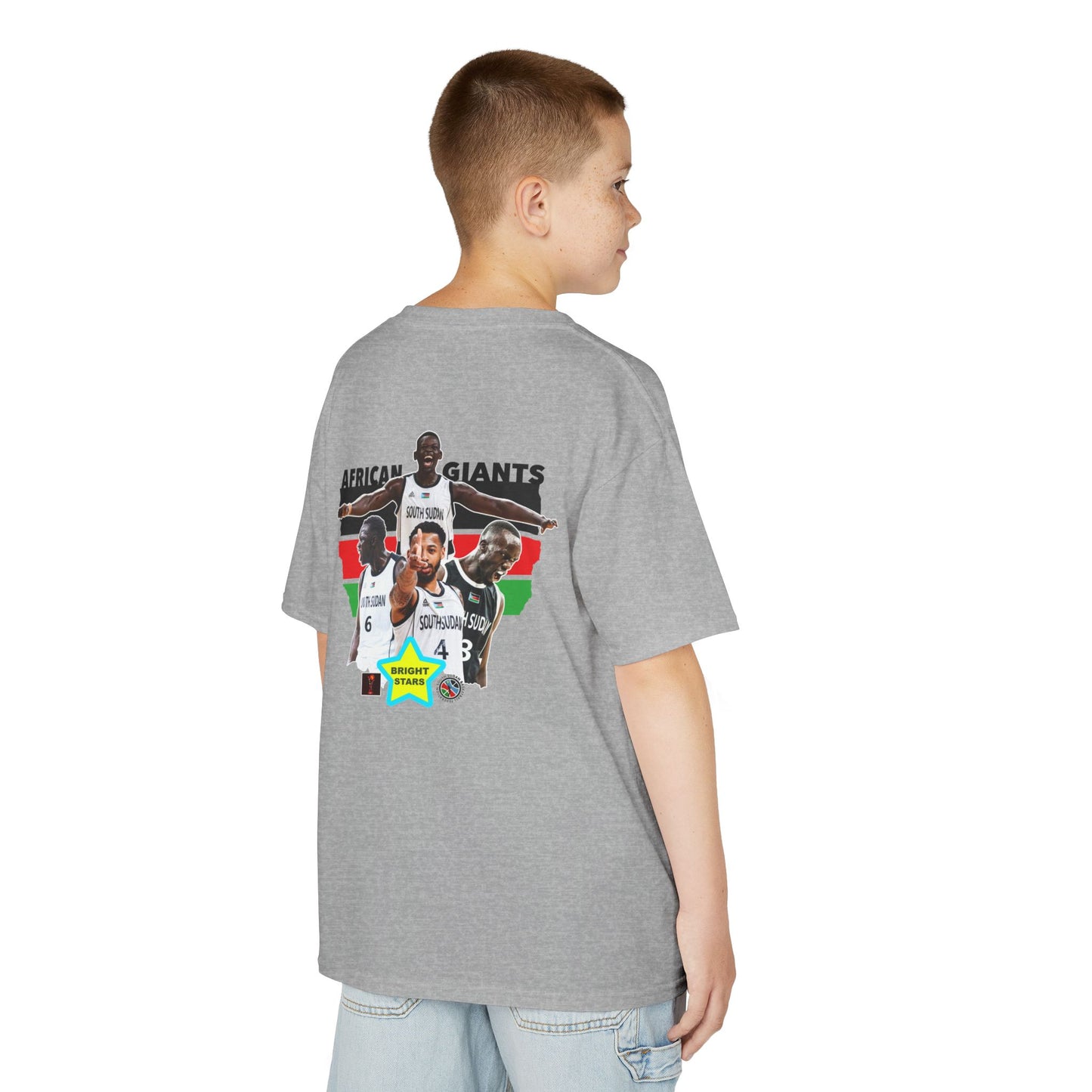 African Giants Kids Tee - Celebration of Culture, Custom Tee, Sports Fan Shirt, Gift for Young Athletes, African Pride Apparel