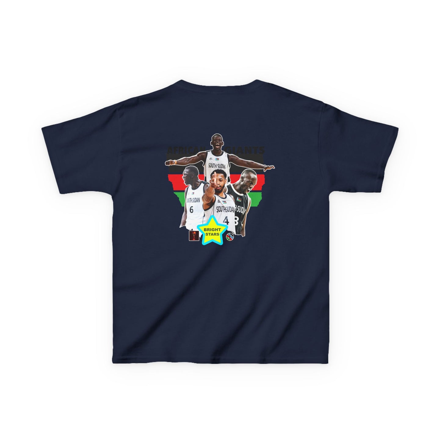 African Giants Kids Tee - Celebration of Culture, Custom Tee, Sports Fan Shirt, Gift for Young Athletes, African Pride Apparel