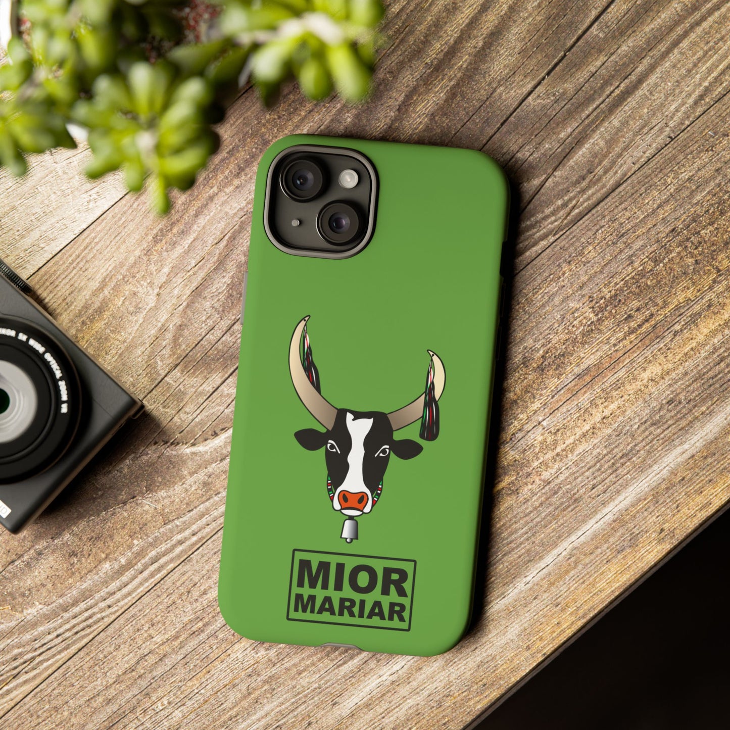 Cow Print Phone Case, Tough Cases for Animal Lovers, Fun Gift for Birthdays, Unique Accessories, Cute Cow Design