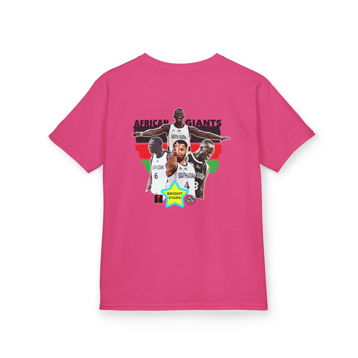 African Giants Kids Tee - Celebration of Culture, Custom Tee, Sports Fan Shirt, Gift for Young Athletes, African Pride Apparel