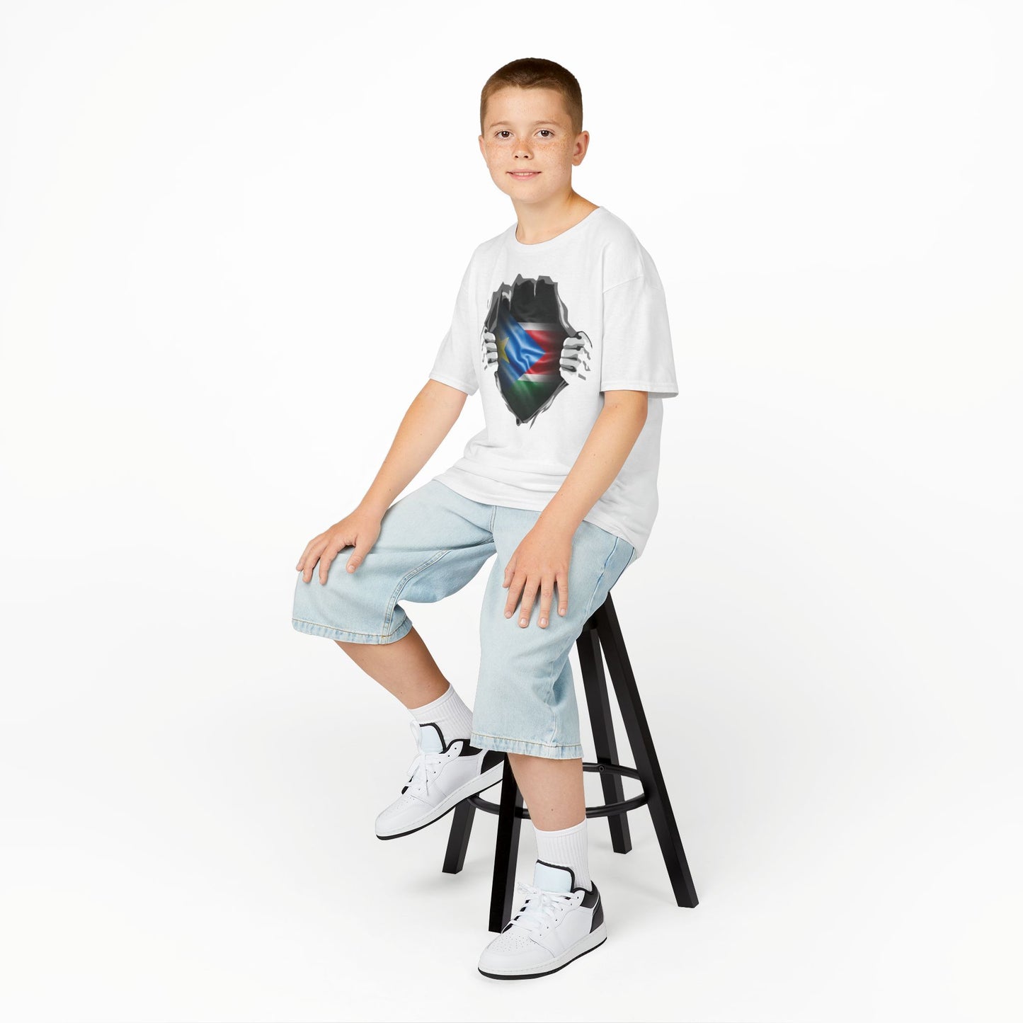 Kids Tee - South Sudan Flag