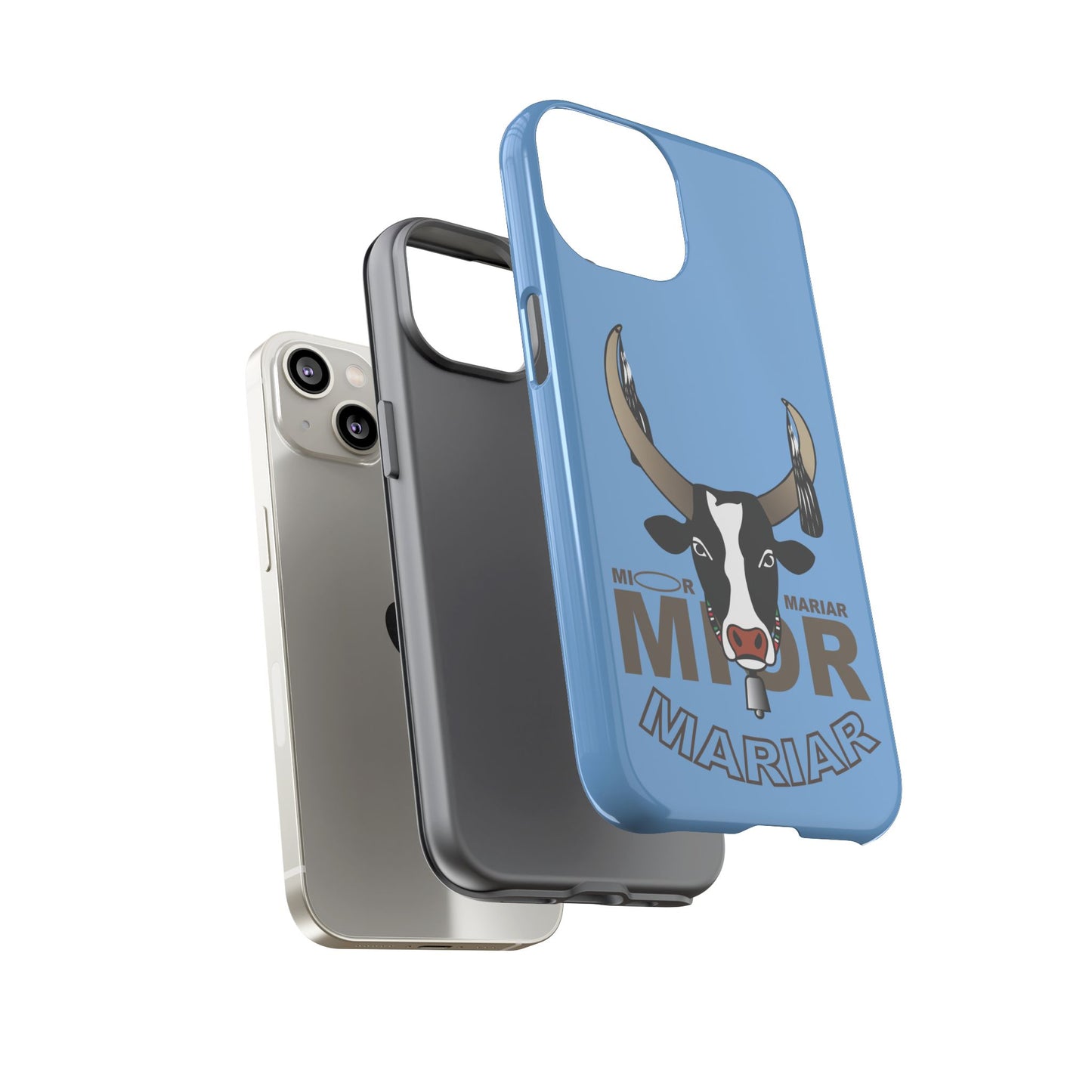 Cow Print Phone Case, Tough Cases for Animal Lovers, Cute Cow Phone Cover, Gifts for Farmers, Fun Cow Art Accessories