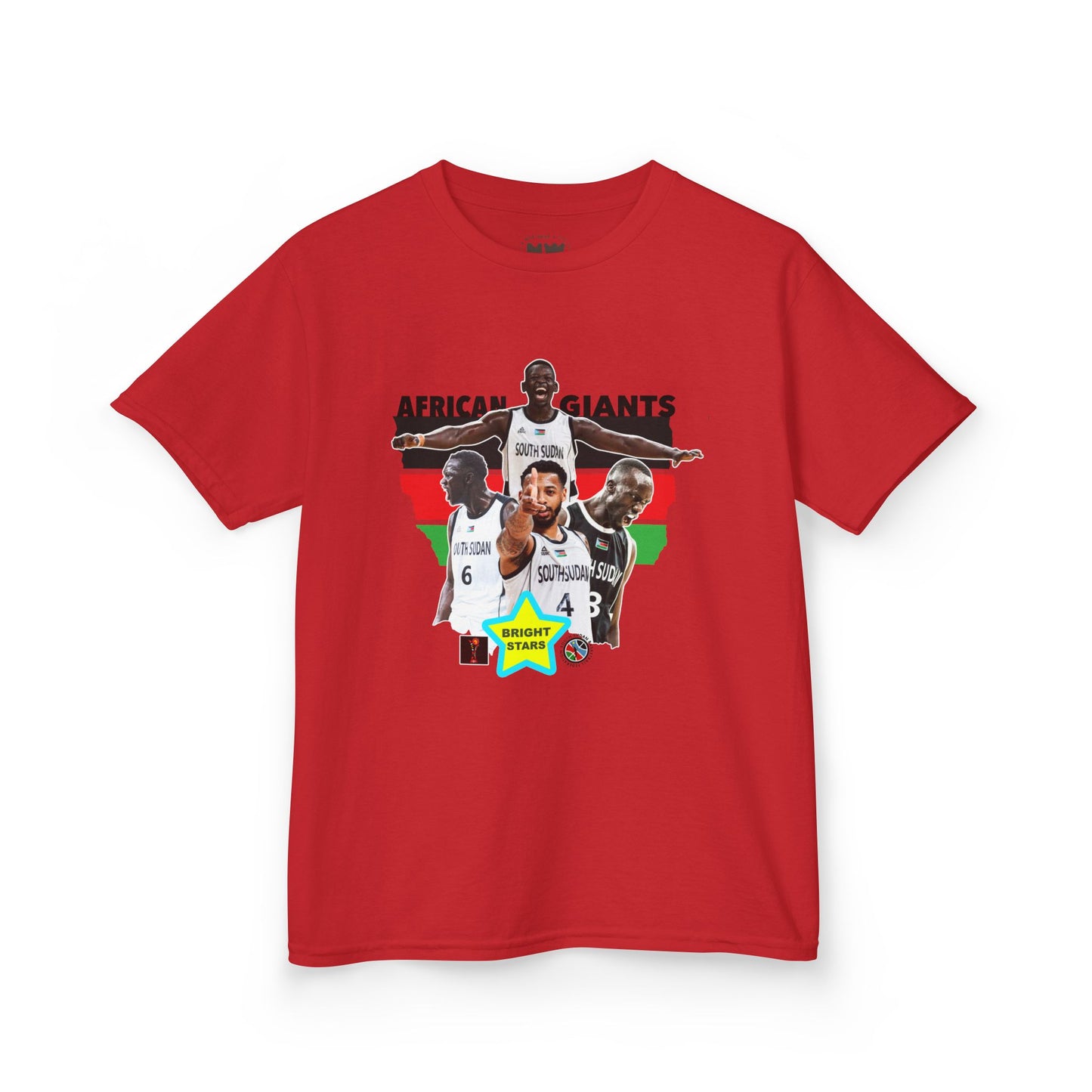 African Giants Kids Tee - Celebration of Culture, Custom Tee, Sports Fan Shirt, Gift for Young Athletes, African Pride Apparel