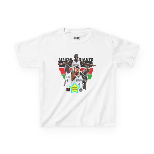 African Giants Kids Tee - Celebration of Culture, Custom Tee, Sports Fan Shirt, Gift for Young Athletes, African Pride Apparel