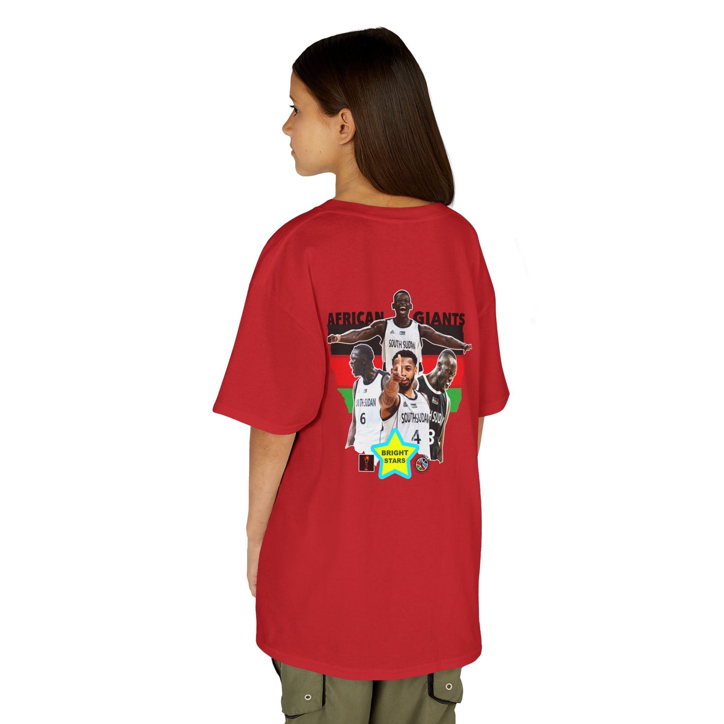 African Giants Kids Tee - Celebration of Culture, Custom Tee, Sports Fan Shirt, Gift for Young Athletes, African Pride Apparel