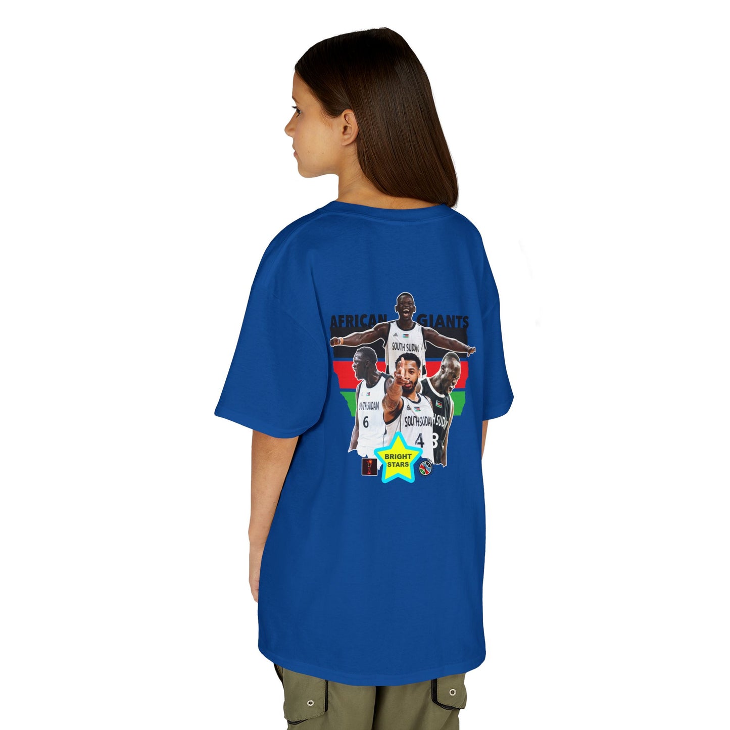 African Giants Kids Tee - Celebration of Culture, Custom Tee, Sports Fan Shirt, Gift for Young Athletes, African Pride Apparel