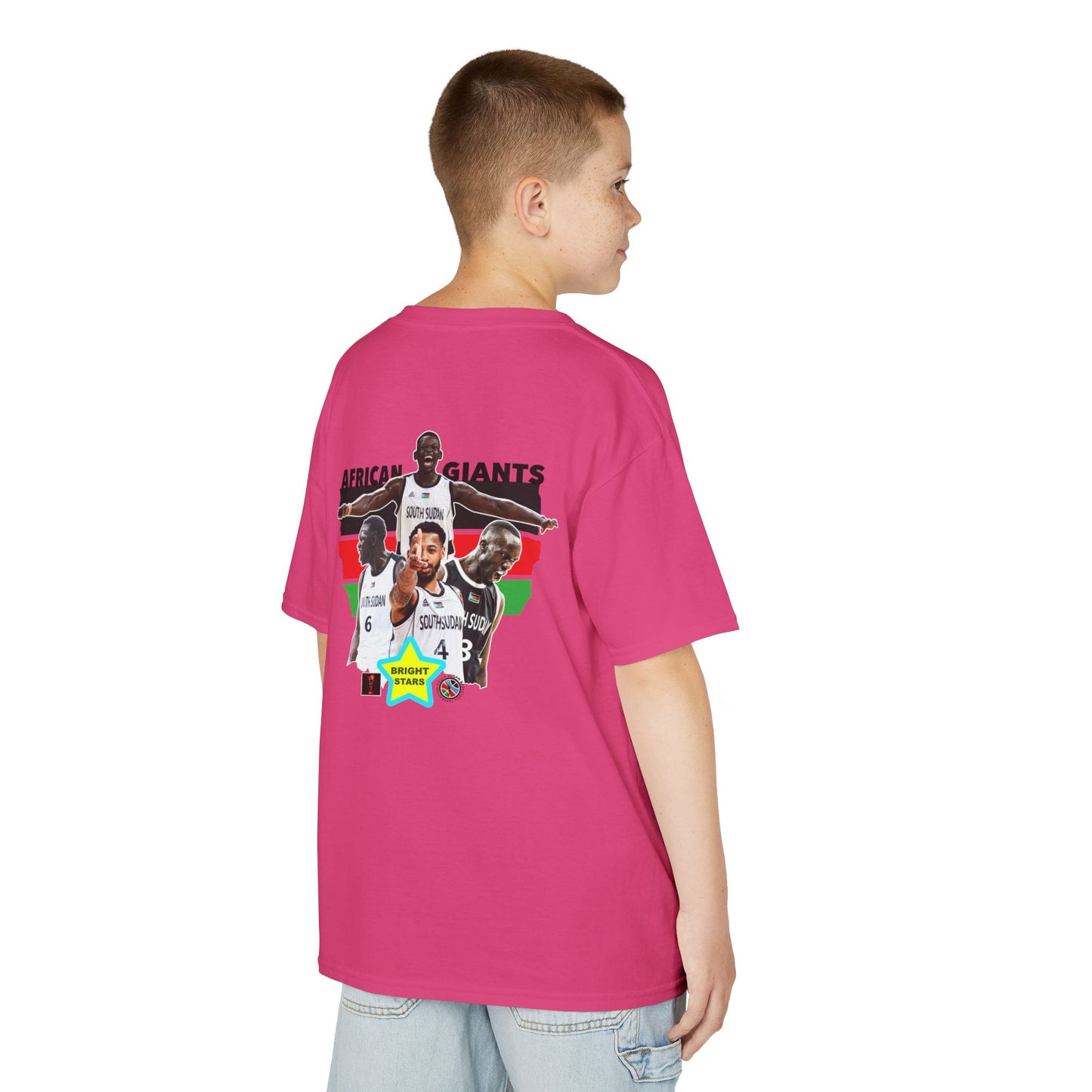 African Giants Kids Tee - Celebration of Culture, Custom Tee, Sports Fan Shirt, Gift for Young Athletes, African Pride Apparel
