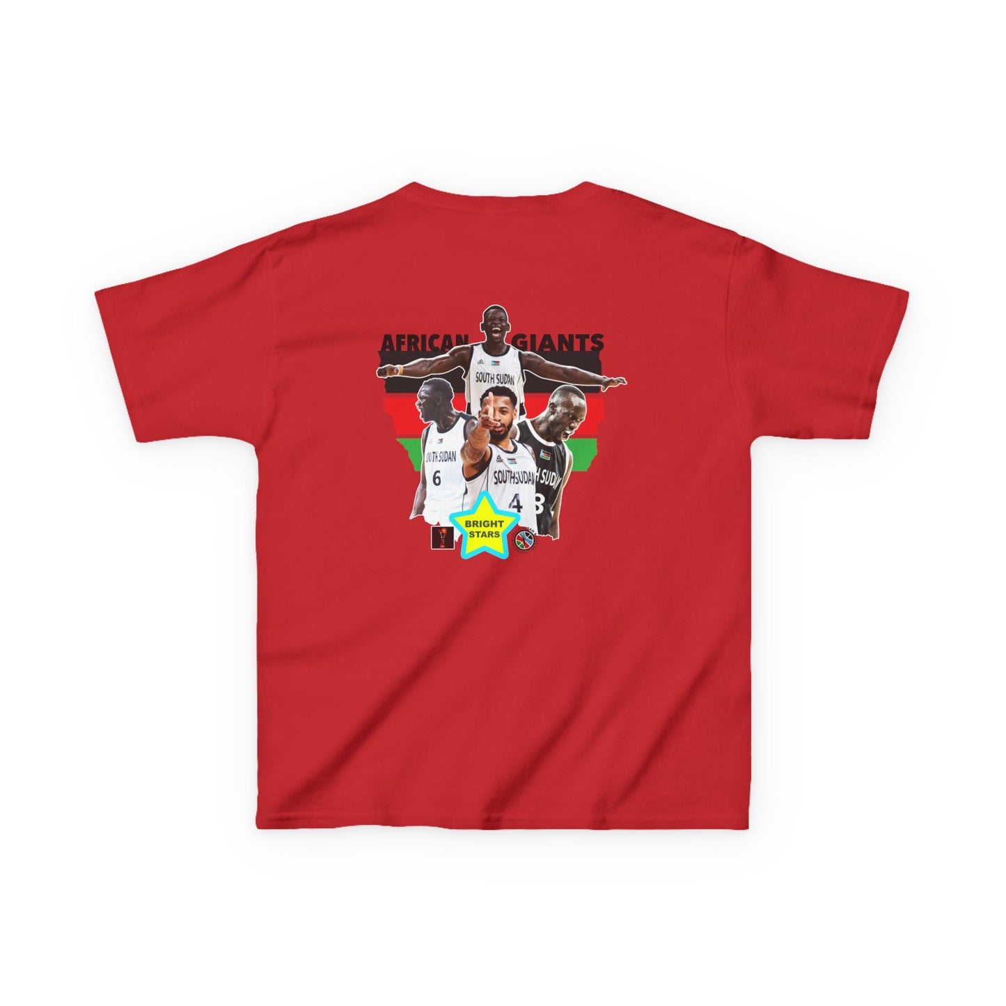 African Giants Kids Tee - Celebration of Culture, Custom Tee, Sports Fan Shirt, Gift for Young Athletes, African Pride Apparel