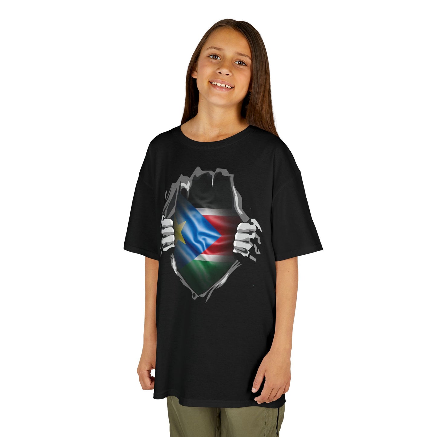 Kids Tee - South Sudan Flag