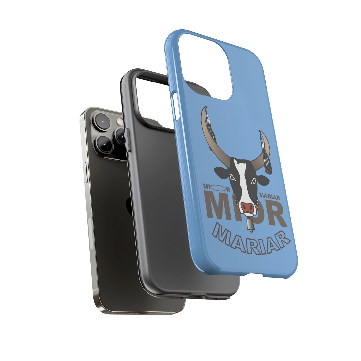 Cow Print Phone Case, Tough Cases for Animal Lovers, Cute Cow Phone Cover, Gifts for Farmers, Fun Cow Art Accessories