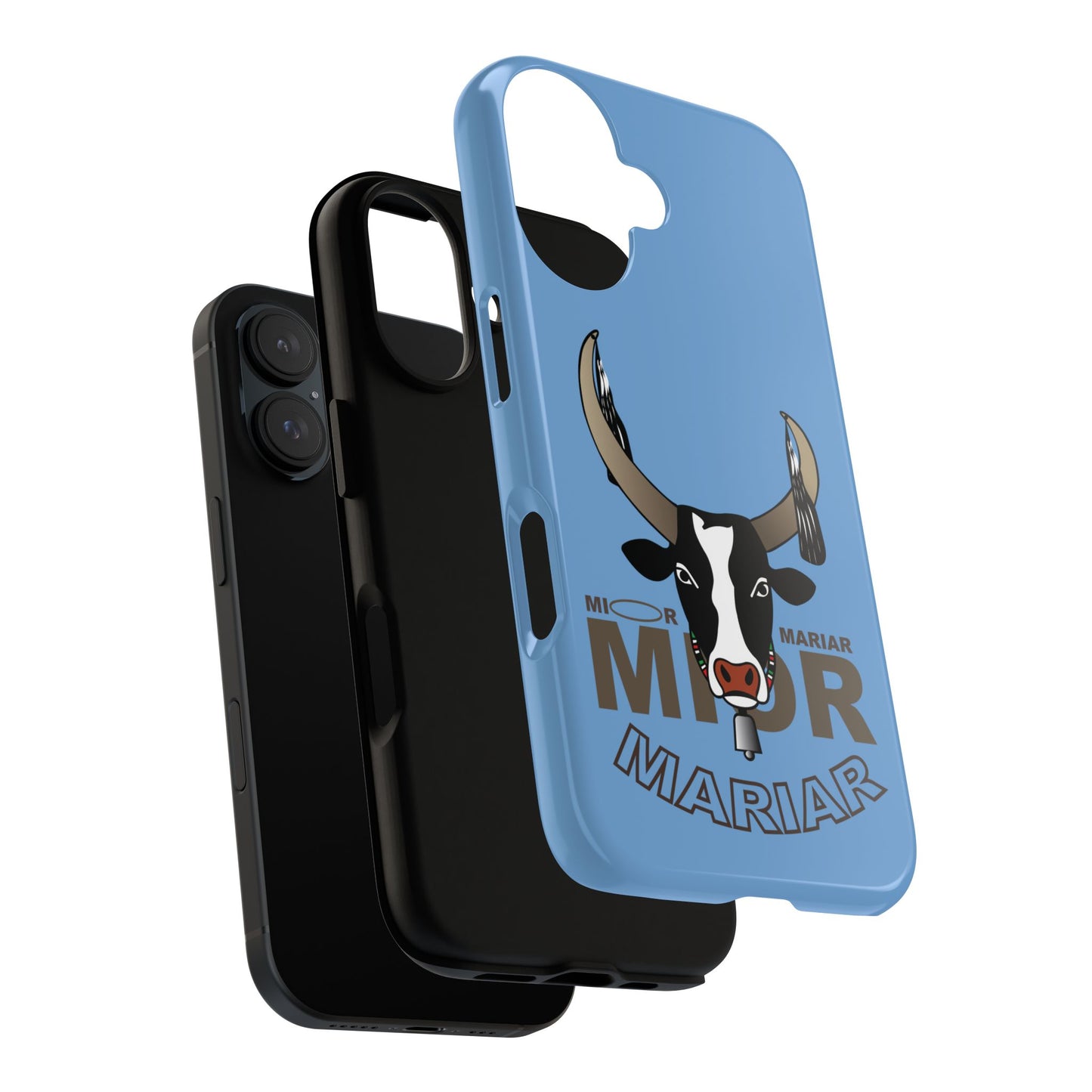 Cow Print Phone Case, Tough Cases for Animal Lovers, Cute Cow Phone Cover, Gifts for Farmers, Fun Cow Art Accessories