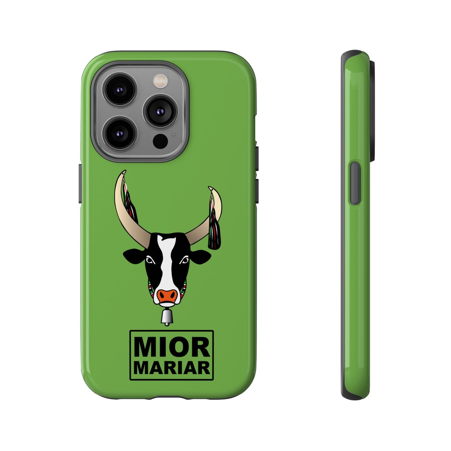 Cow Print Phone Case, Tough Cases for Animal Lovers, Fun Gift for Birthdays, Unique Accessories, Cute Cow Design