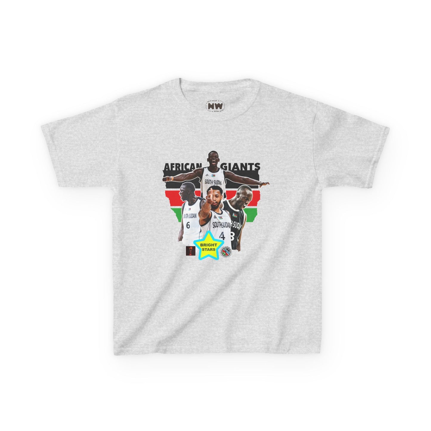 African Giants Kids Tee - Celebration of Culture, Custom Tee, Sports Fan Shirt, Gift for Young Athletes, African Pride Apparel