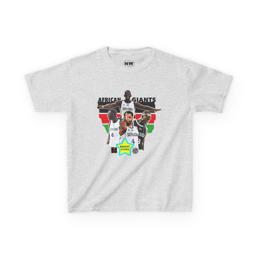 African Giants Kids Tee - Celebration of Culture, Custom Tee, Sports Fan Shirt, Gift for Young Athletes, African Pride Apparel