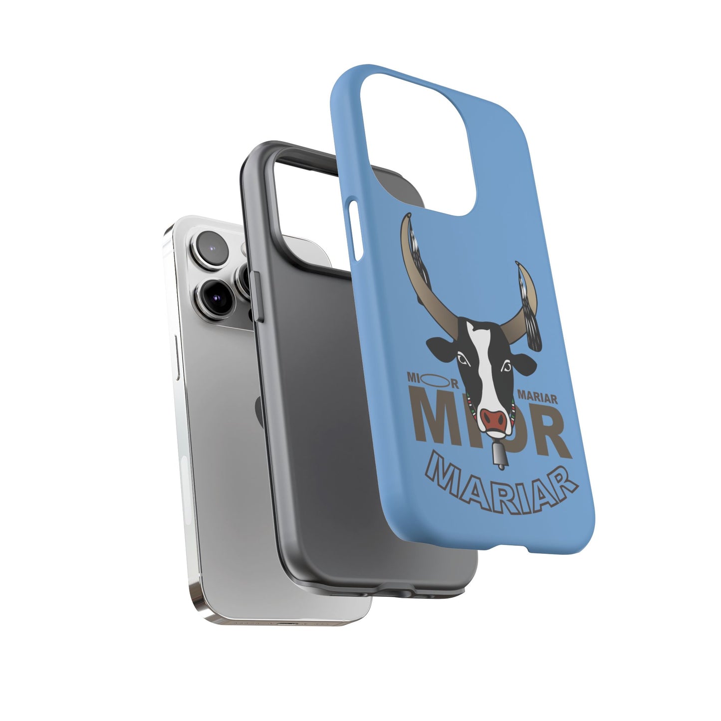 Cow Print Phone Case, Tough Cases for Animal Lovers, Cute Cow Phone Cover, Gifts for Farmers, Fun Cow Art Accessories