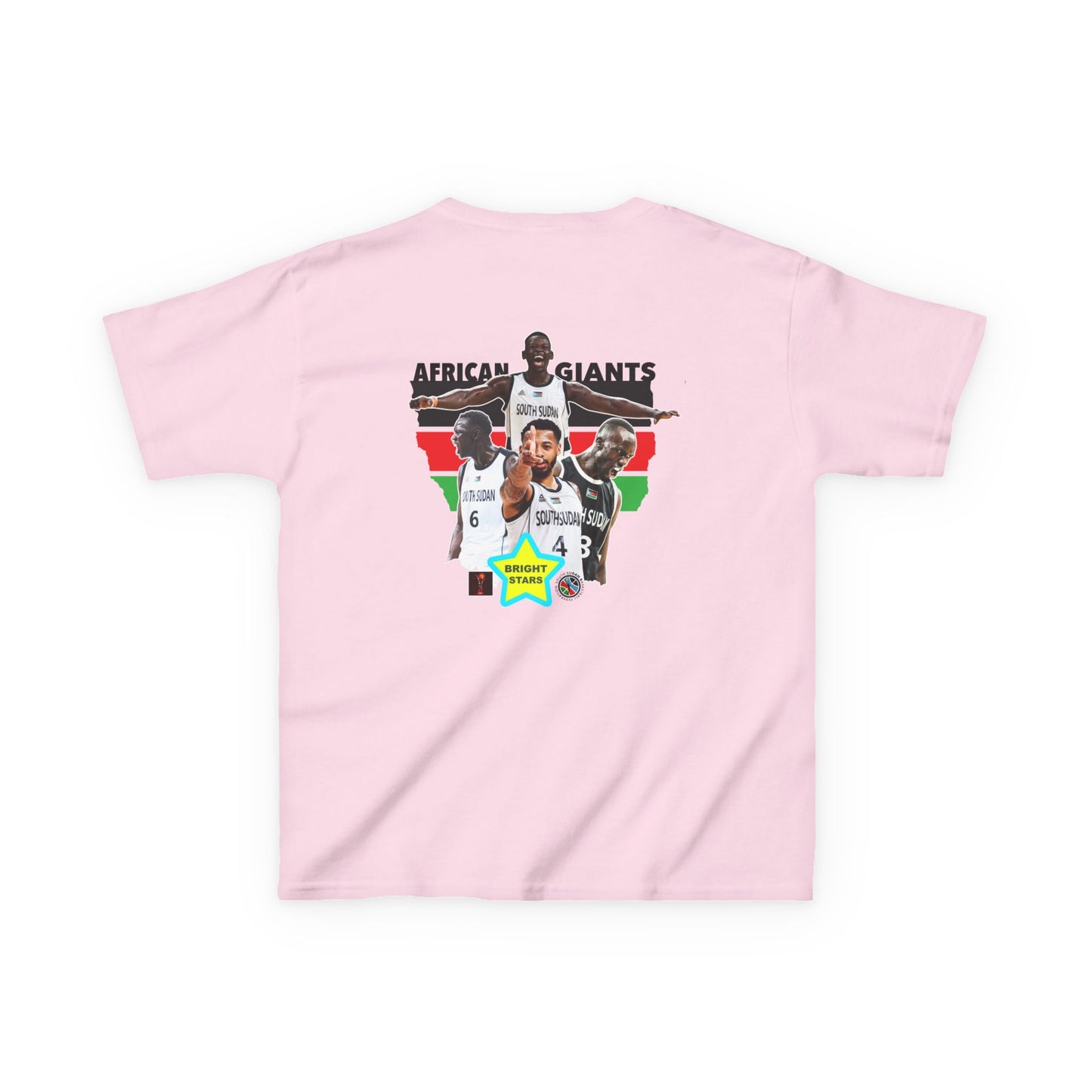 African Giants Kids Tee - Celebration of Culture, Custom Tee, Sports Fan Shirt, Gift for Young Athletes, African Pride Apparel
