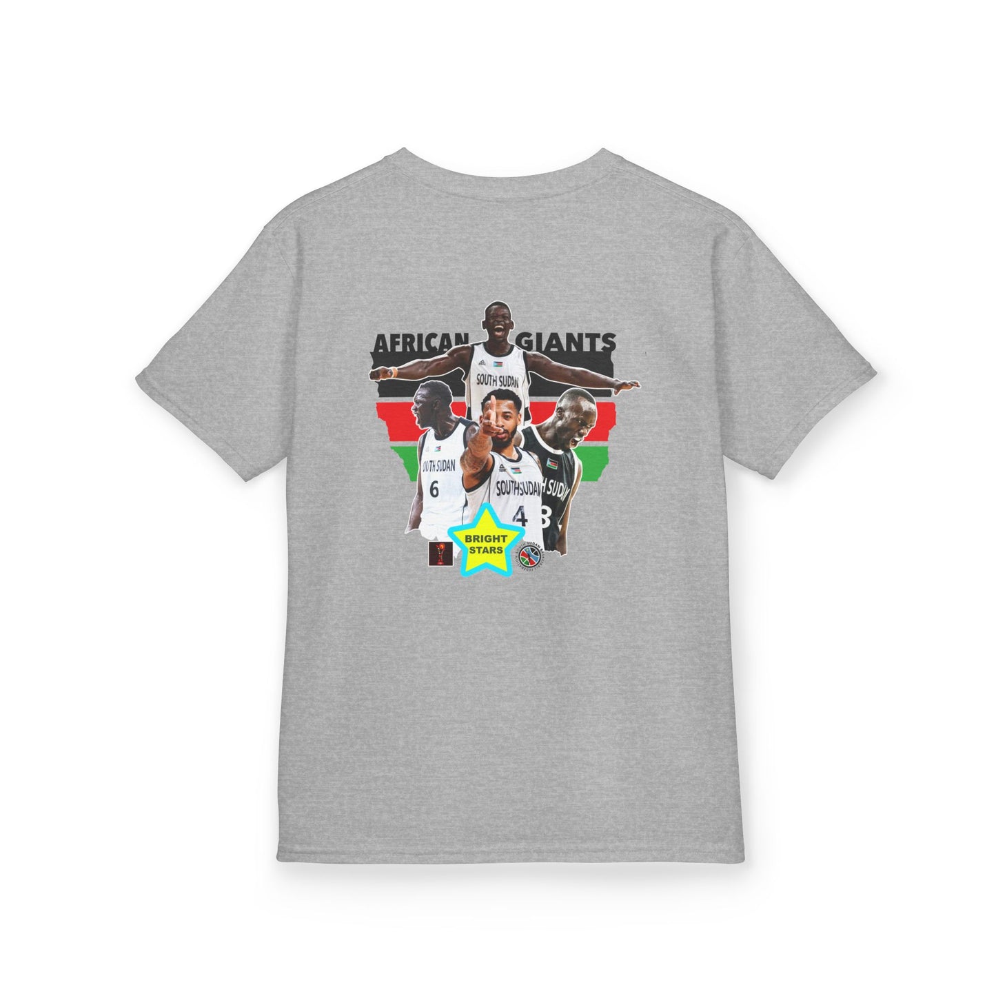African Giants Kids Tee - Celebration of Culture, Custom Tee, Sports Fan Shirt, Gift for Young Athletes, African Pride Apparel