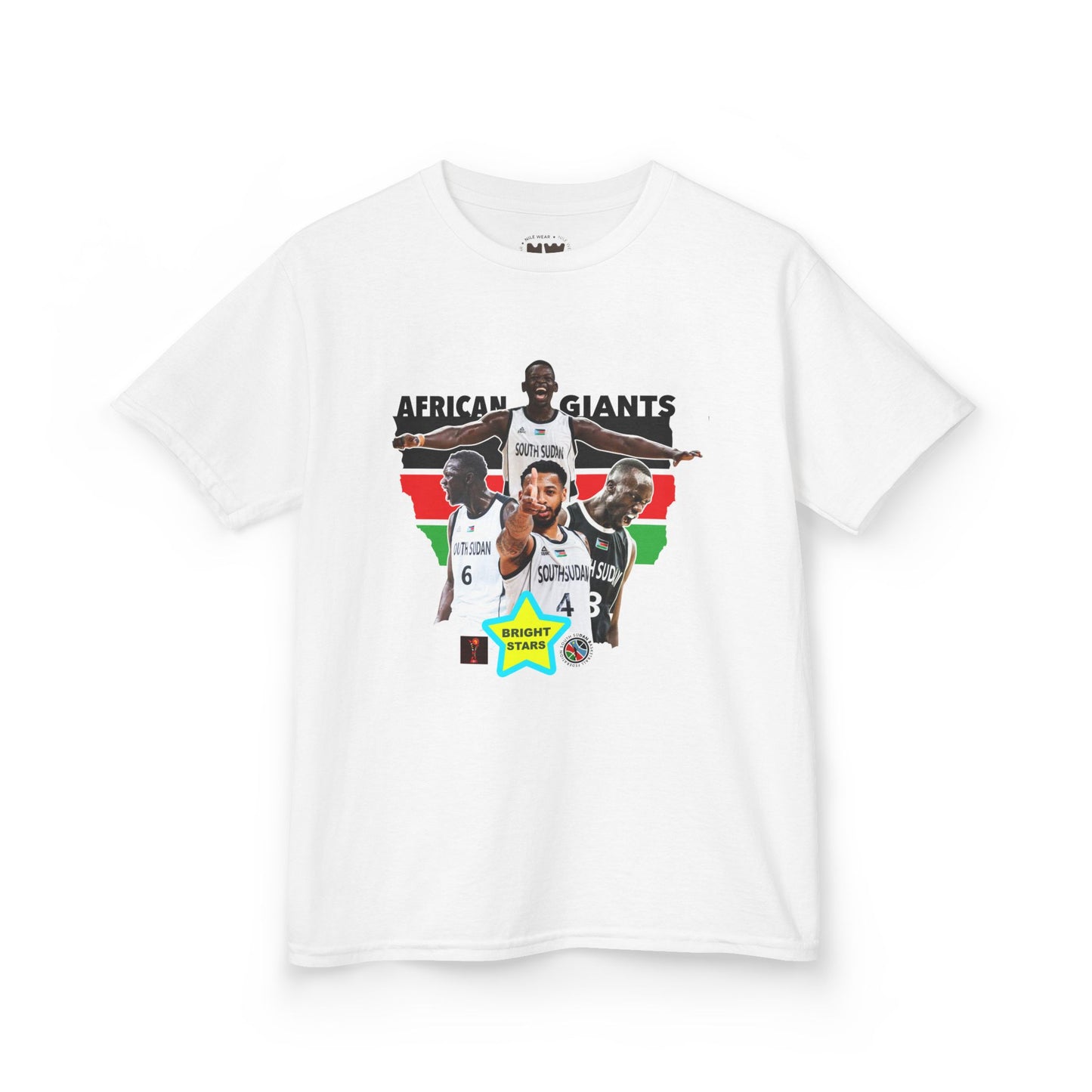 African Giants Kids Tee - Celebration of Culture, Custom Tee, Sports Fan Shirt, Gift for Young Athletes, African Pride Apparel