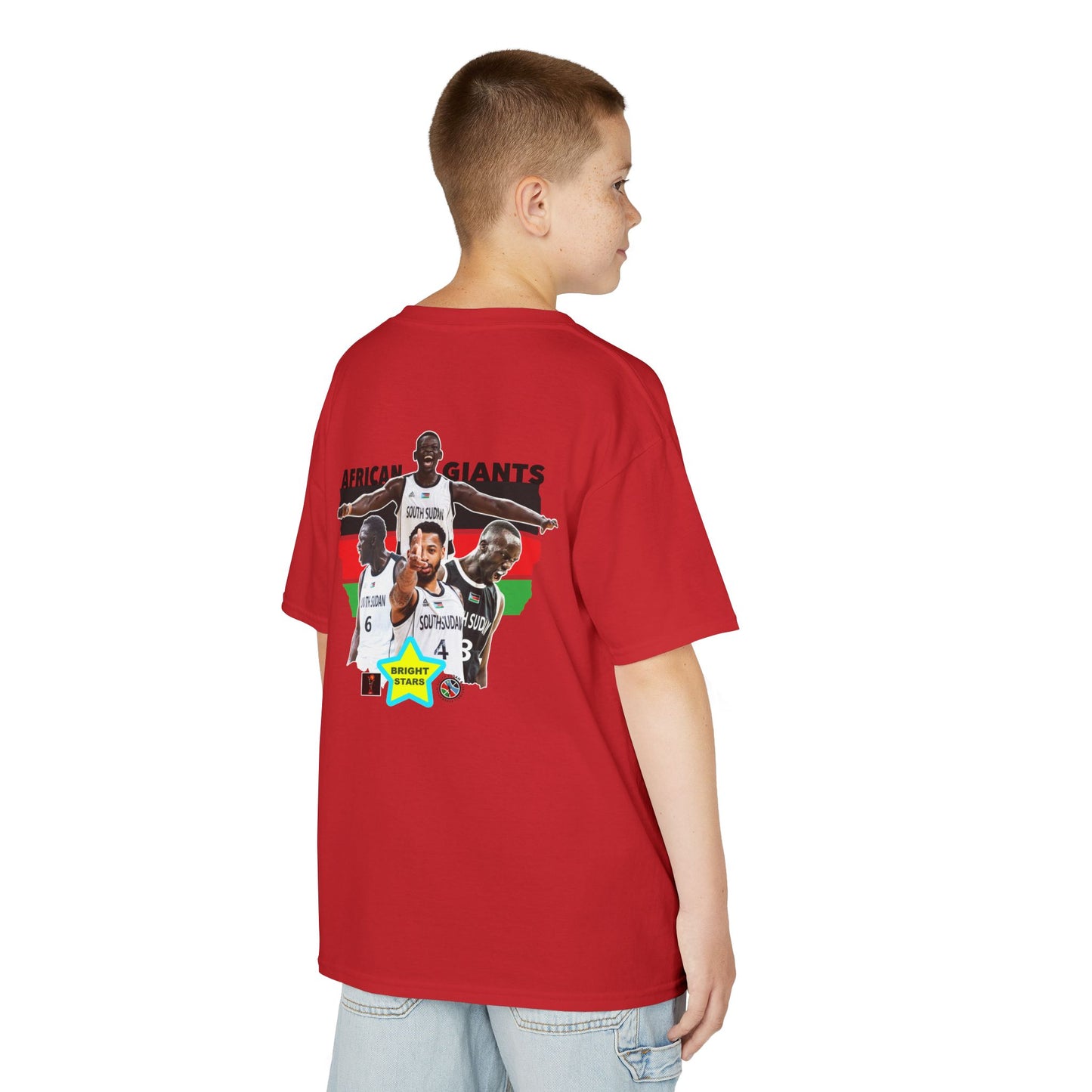 African Giants Kids Tee - Celebration of Culture, Custom Tee, Sports Fan Shirt, Gift for Young Athletes, African Pride Apparel