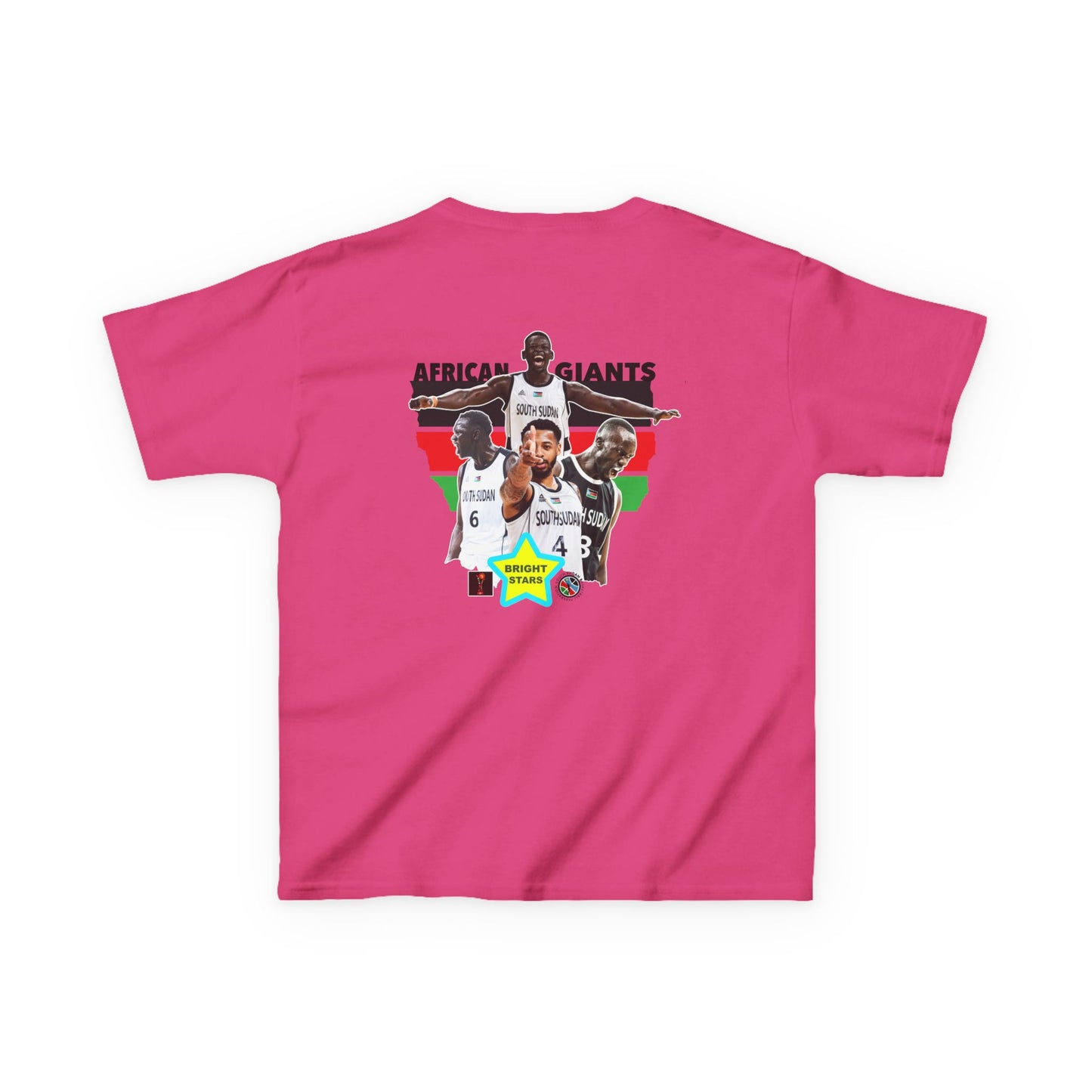 African Giants Kids Tee - Celebration of Culture, Custom Tee, Sports Fan Shirt, Gift for Young Athletes, African Pride Apparel