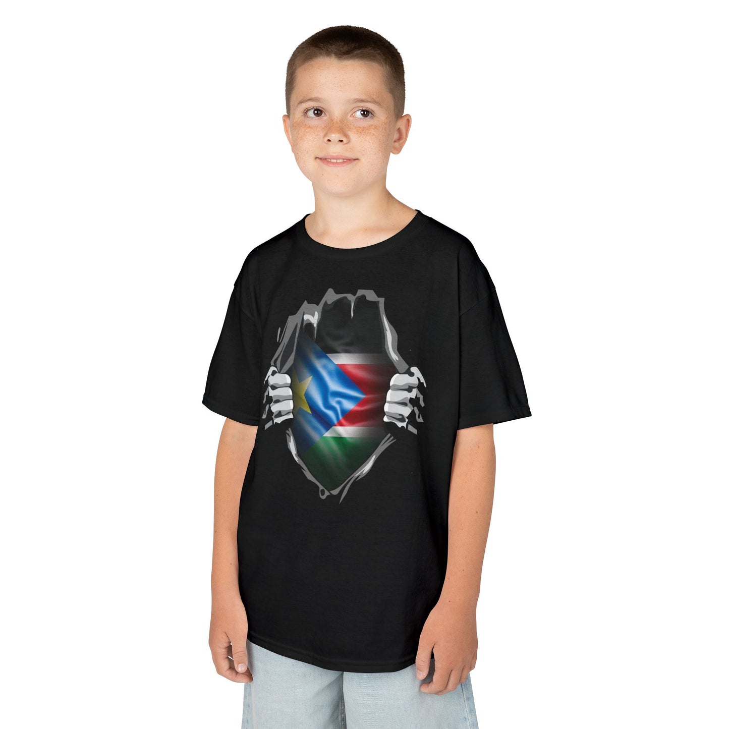 Kids Tee - South Sudan Flag