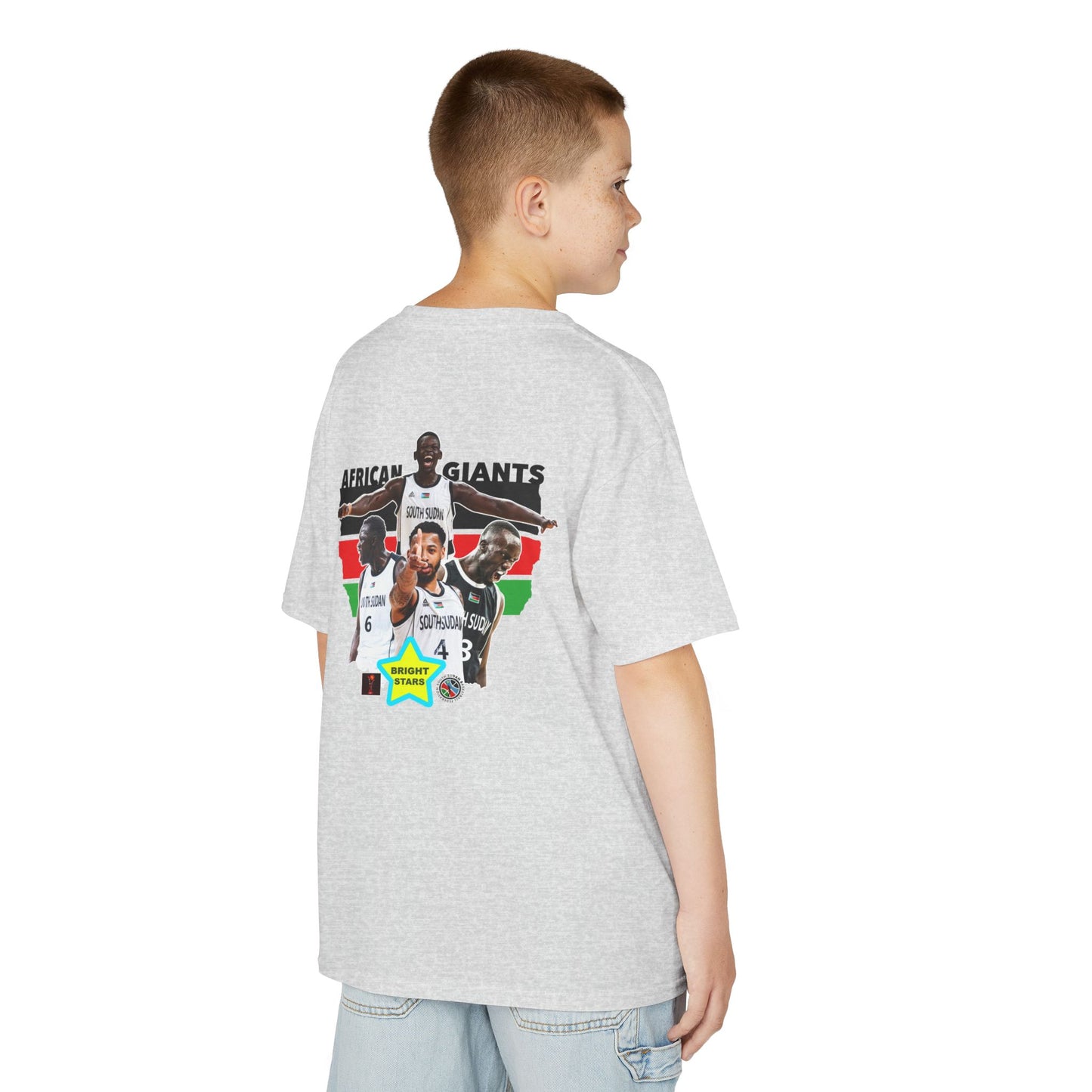 African Giants Kids Tee - Celebration of Culture, Custom Tee, Sports Fan Shirt, Gift for Young Athletes, African Pride Apparel