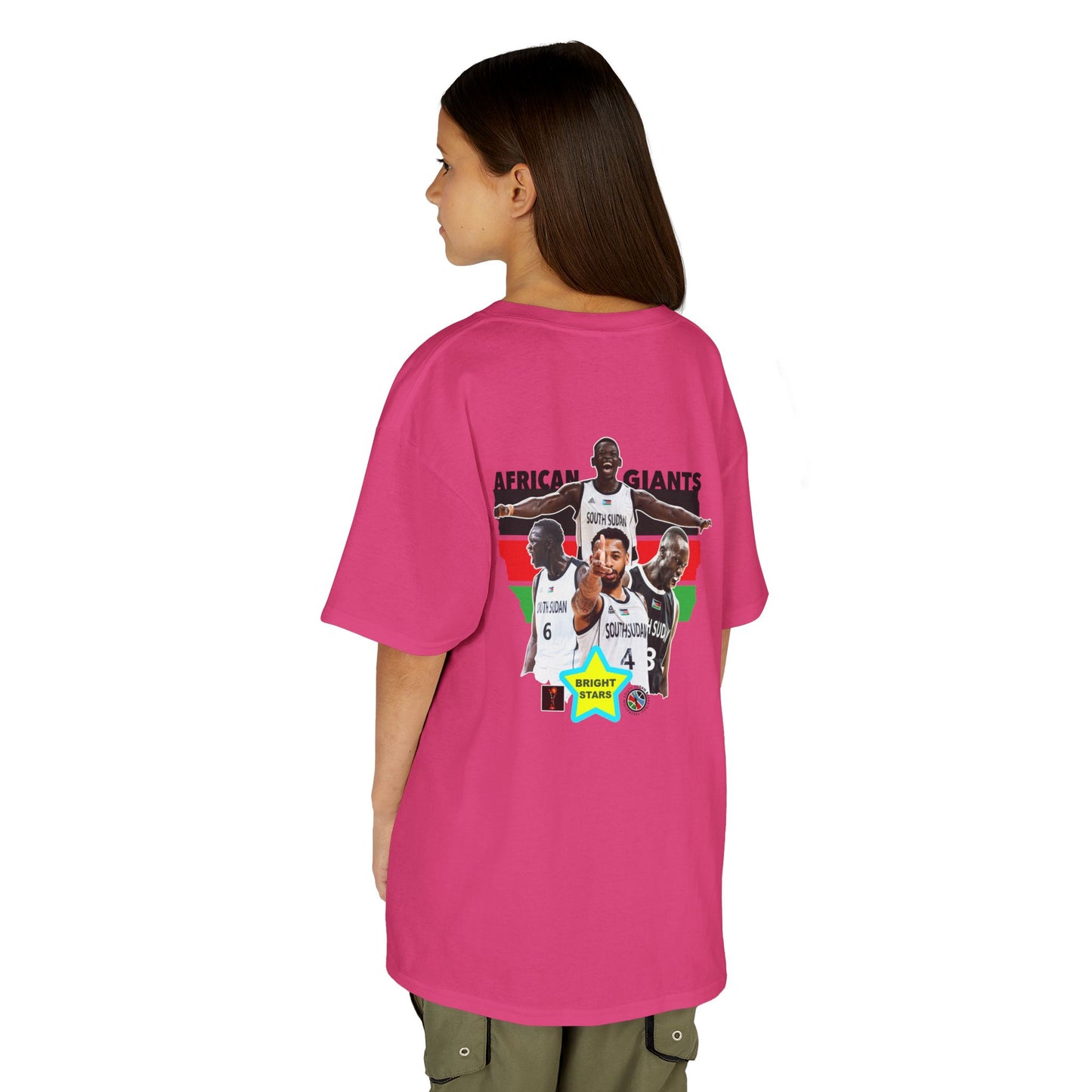 African Giants Kids Tee - Celebration of Culture, Custom Tee, Sports Fan Shirt, Gift for Young Athletes, African Pride Apparel