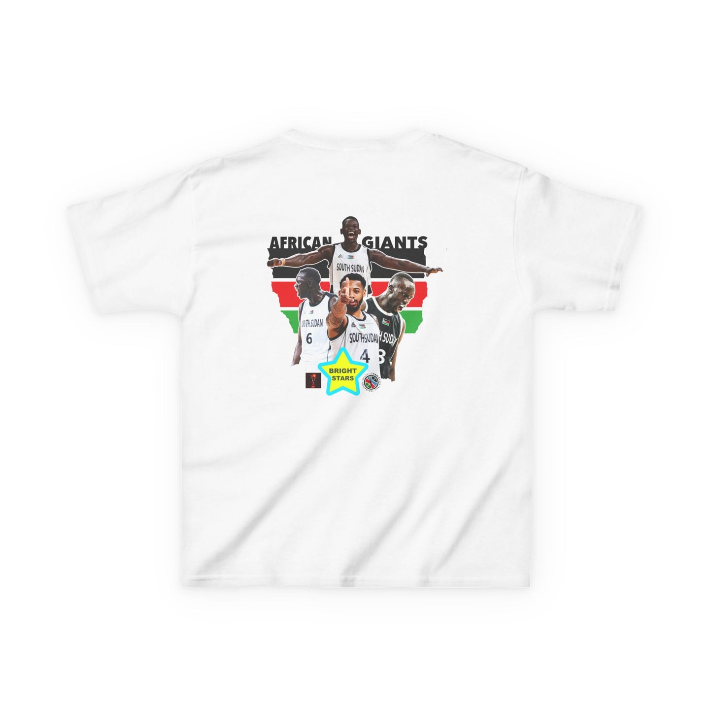 African Giants Kids Tee - Celebration of Culture, Custom Tee, Sports Fan Shirt, Gift for Young Athletes, African Pride Apparel