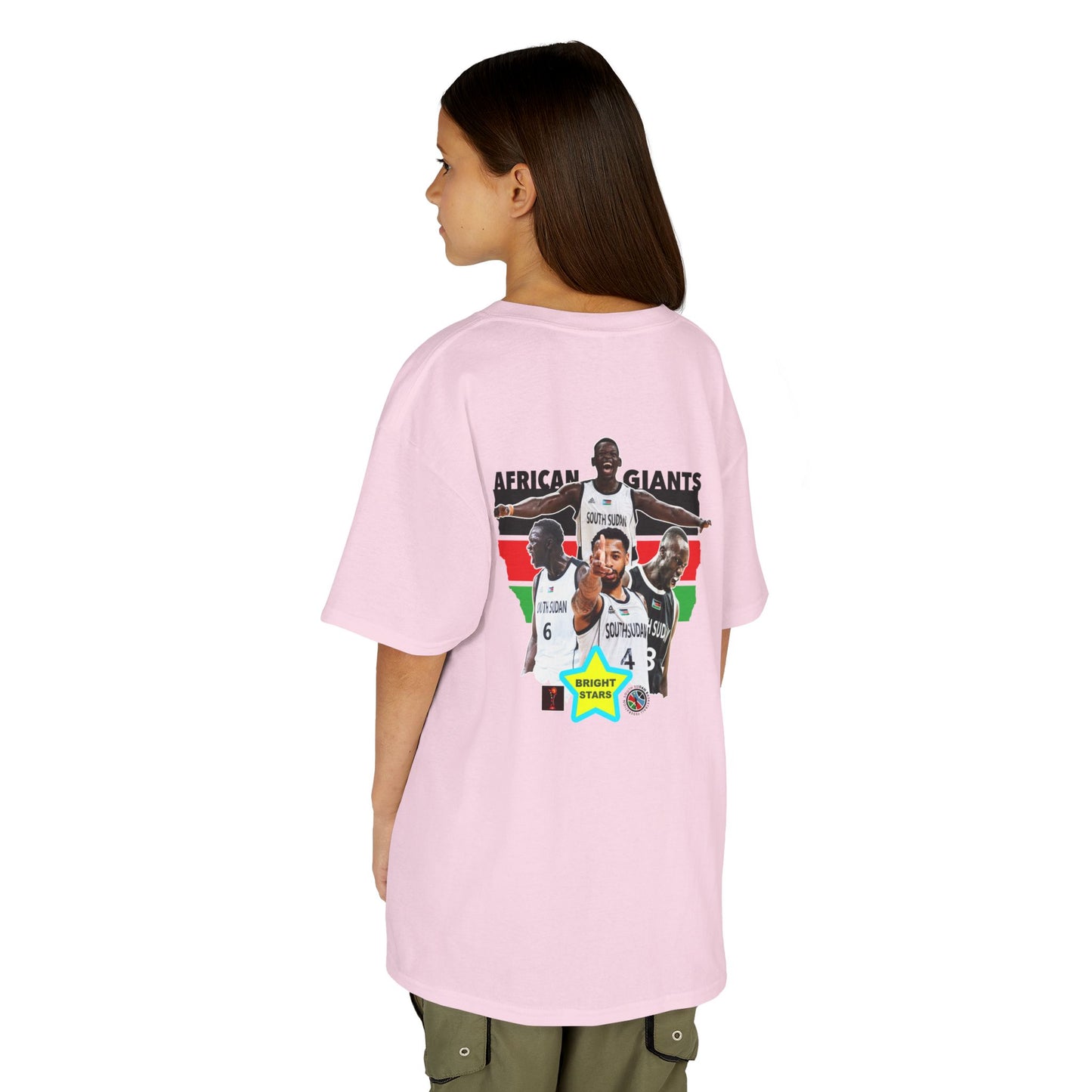 African Giants Kids Tee - Celebration of Culture, Custom Tee, Sports Fan Shirt, Gift for Young Athletes, African Pride Apparel