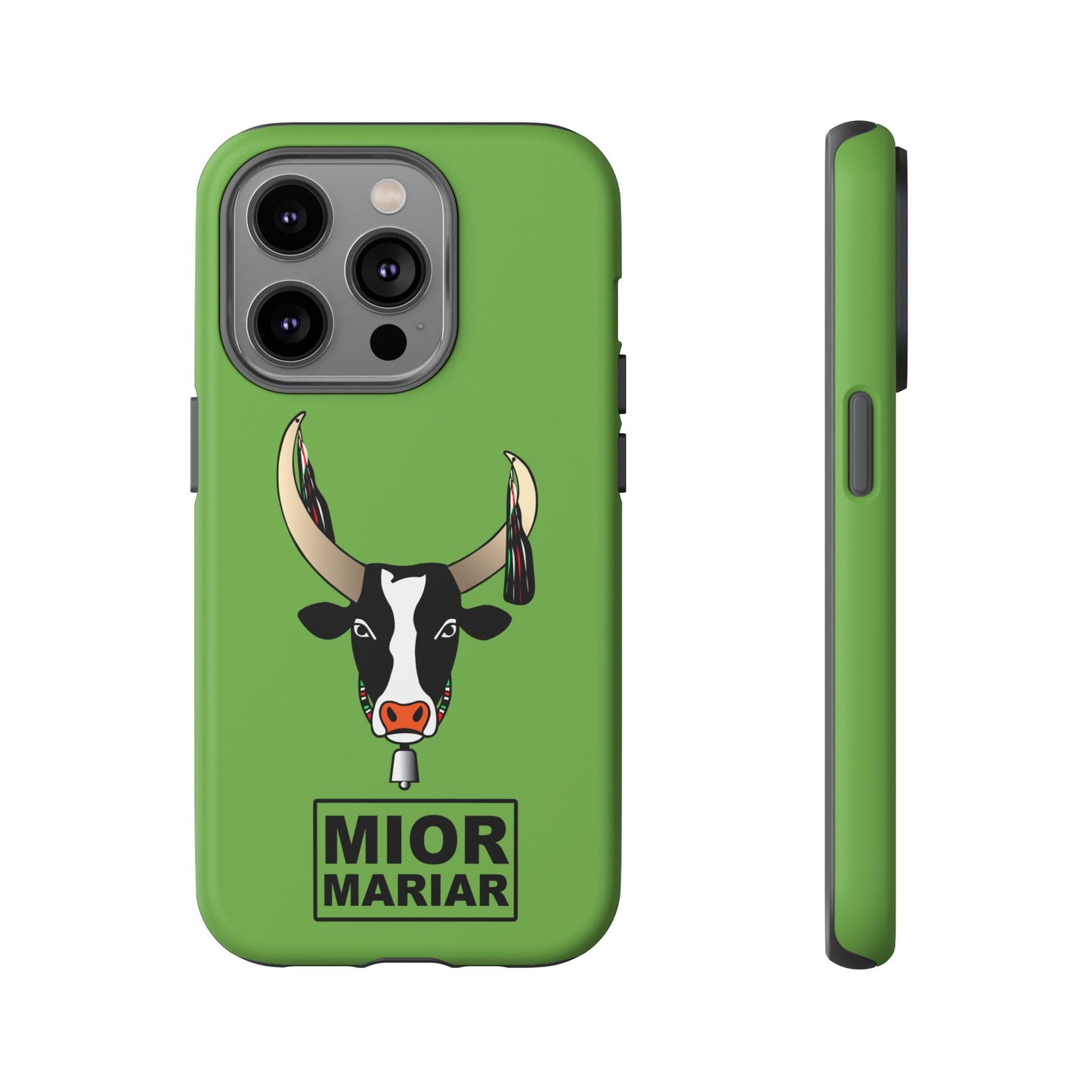 Cow Print Phone Case, Tough Cases for Animal Lovers, Fun Gift for Birthdays, Unique Accessories, Cute Cow Design