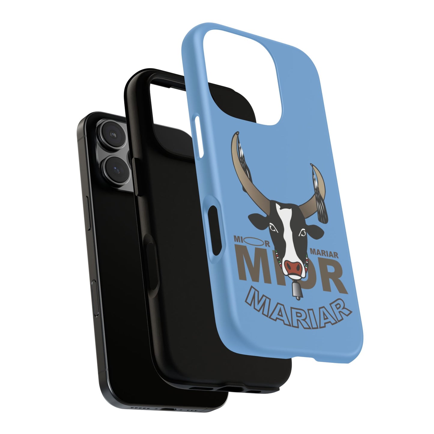 Cow Print Phone Case, Tough Cases for Animal Lovers, Cute Cow Phone Cover, Gifts for Farmers, Fun Cow Art Accessories