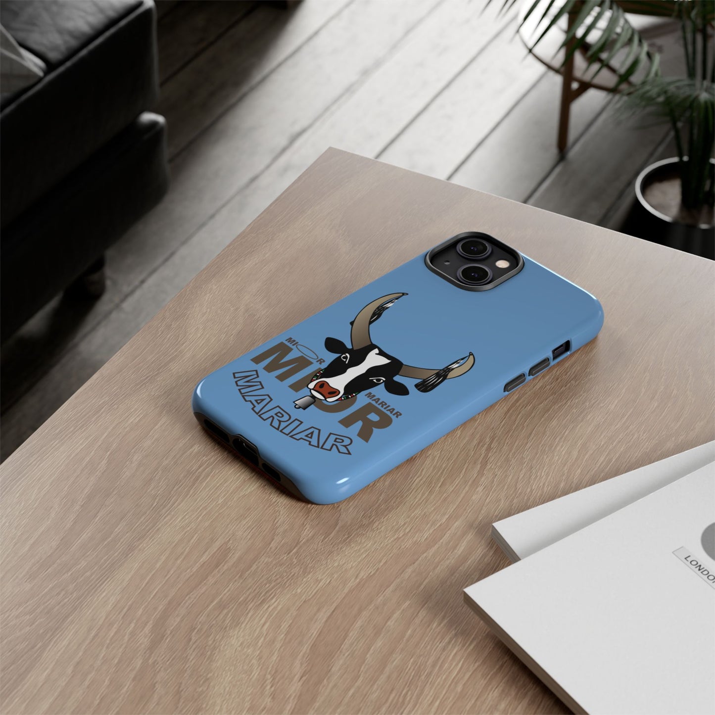 Cow Print Phone Case, Tough Cases for Animal Lovers, Cute Cow Phone Cover, Gifts for Farmers, Fun Cow Art Accessories