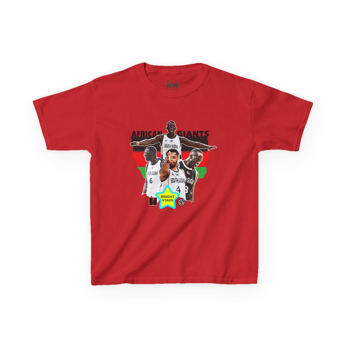 African Giants Kids Tee - Celebration of Culture, Custom Tee, Sports Fan Shirt, Gift for Young Athletes, African Pride Apparel