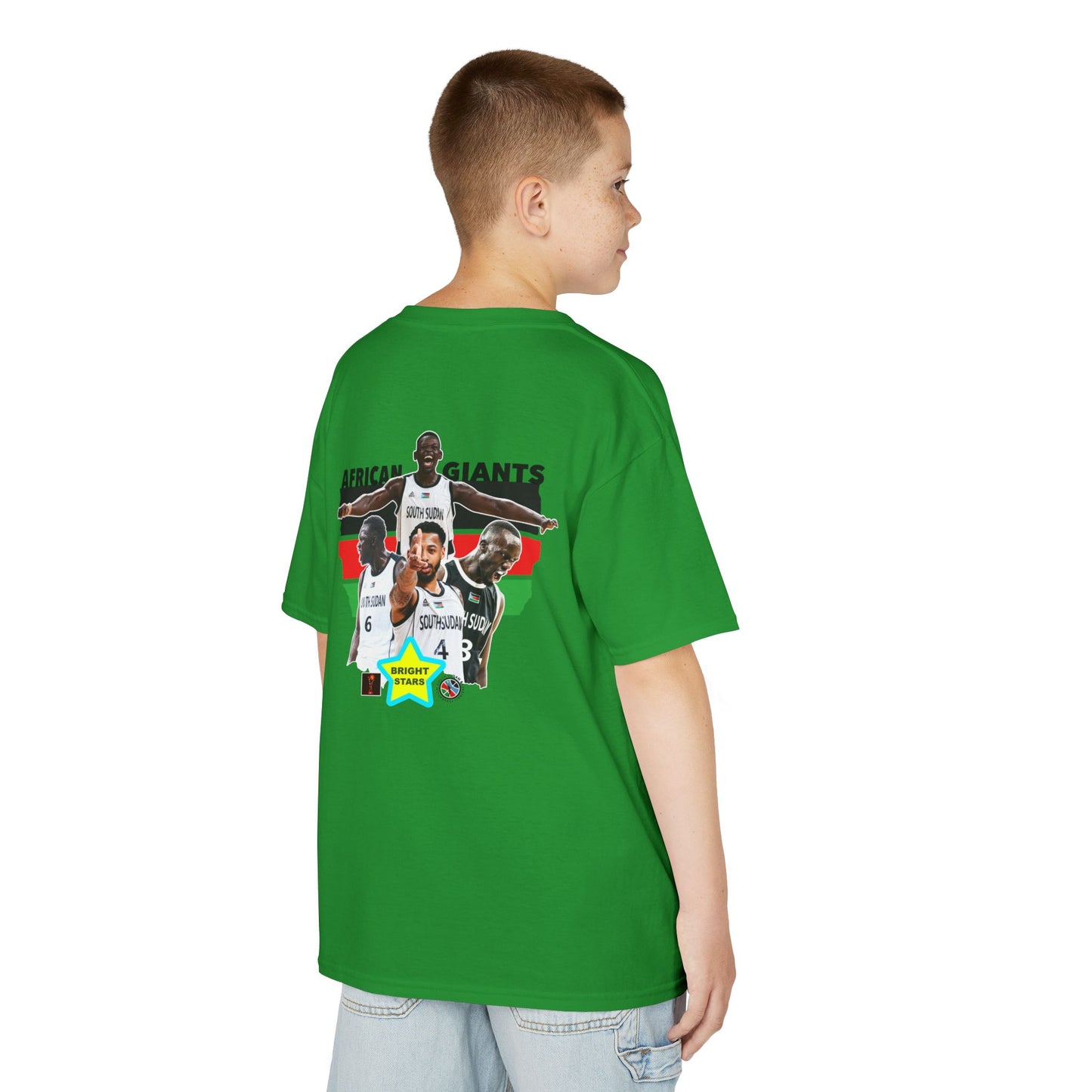African Giants Kids Tee - Celebration of Culture, Custom Tee, Sports Fan Shirt, Gift for Young Athletes, African Pride Apparel