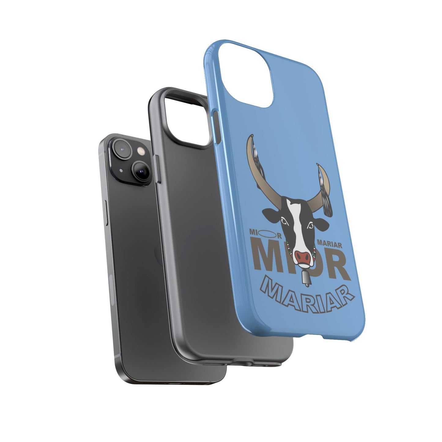 Cow Print Phone Case, Tough Cases for Animal Lovers, Cute Cow Phone Cover, Gifts for Farmers, Fun Cow Art Accessories